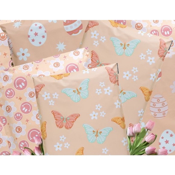 Butterflies 🦋 Poly Mailers 7.5x10.5 Pack of 25 - Picture 4 of 6